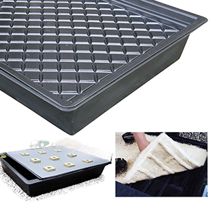Gro Tank 90 - NFT Komplettsystem - 90x90x22cm